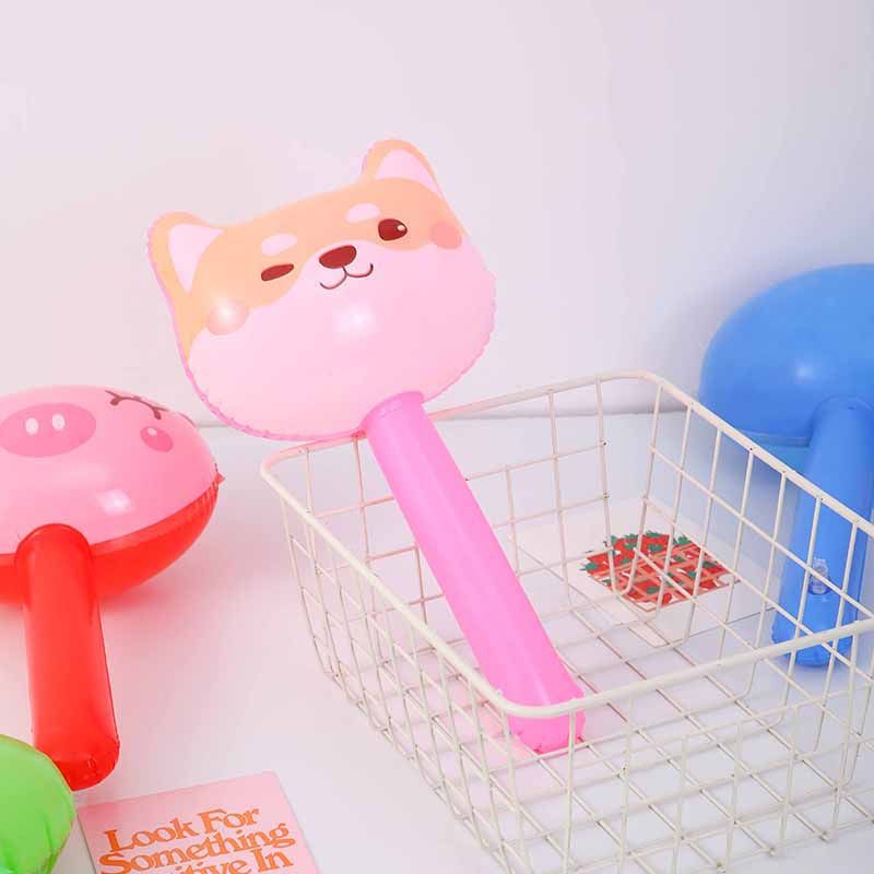 Children's Cartoon Hot-Selling Toys Inflatable Animal Small Hammer Kindergarten Graduation Gift Inflatable Hammer Manufacturer Wholesale