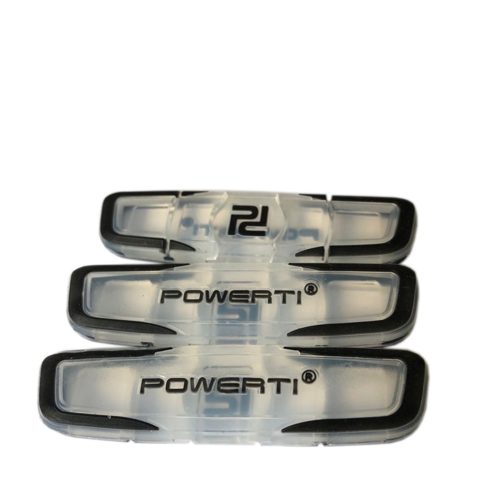 Cross-Border Hot Selling New Powerti Tennis Racket Transparent Silicone Long Shock Absorber Strong Version Shock Absorber
