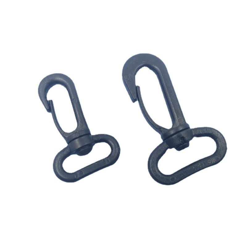 Ready Stock Luggage Accessories Plastic Swivel Hook Buckle Dog Hook Hookable Hook Available in Various Colors Non-Slip Suitcase