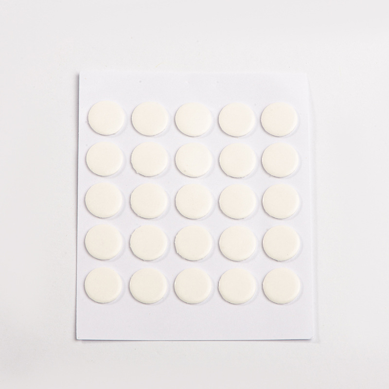 Double-sided adhesive transparent round double-sided adhesive strong seamless double-sided adhesive tape round adhesive point factory wholesale