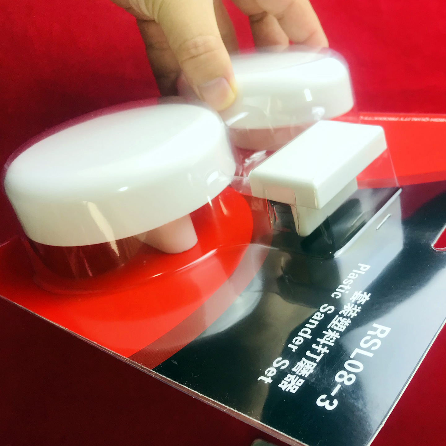 Velvet Grinder 3-Piece Set Yajang Washboard Art Paint Tool Texture Paint Scraper Manufacturer Wholesale