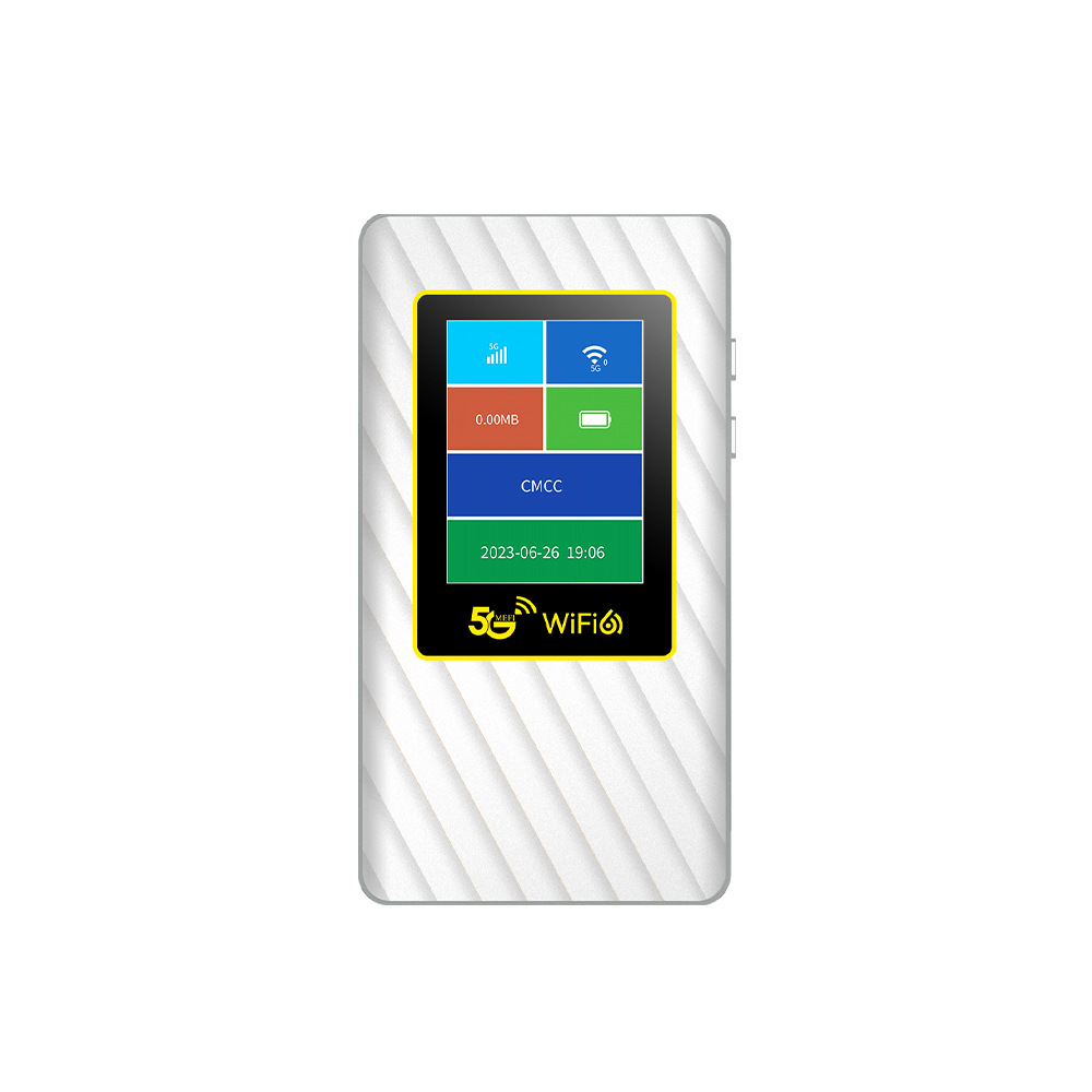 Plug-In Card Portable Wifi Built-In 5000 Mah Battery Type-C Interface Lcd Display 5g Router