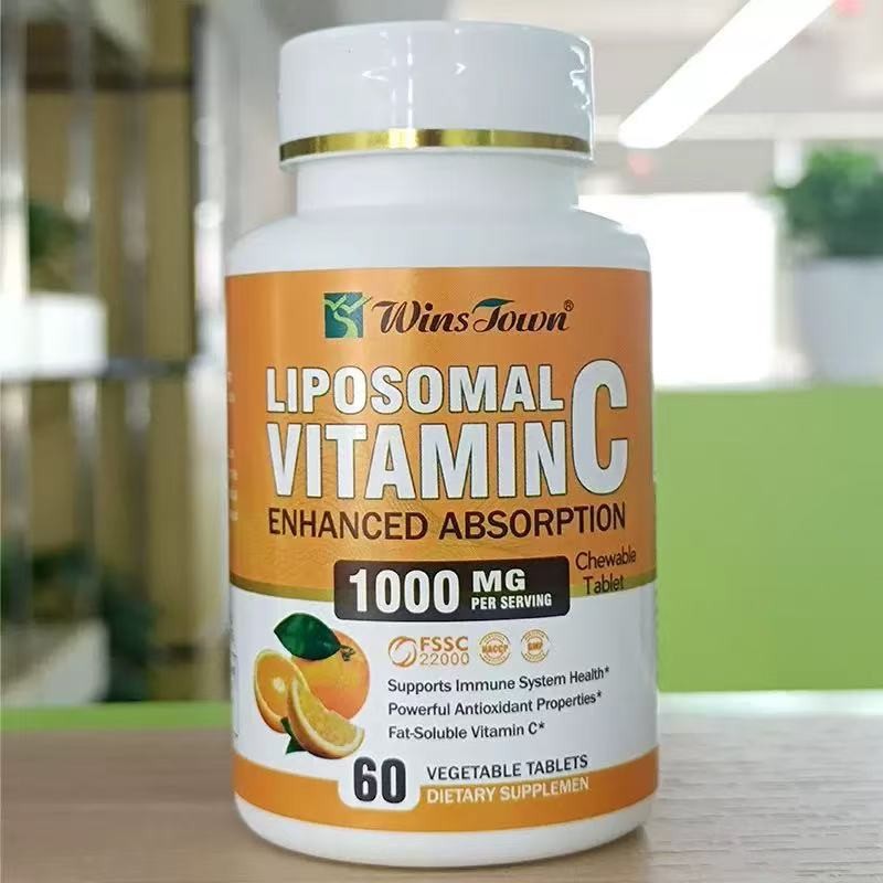 Cross-Border New Product Vitamin C Tablets Vitamin C Enhanced Absorption Vitamin C Chewable Tablets