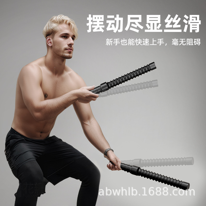 Cross-border New Cordless War Rope Physical Training Fighting Rope Household Portable Arm Muscle Rope Fitness Products