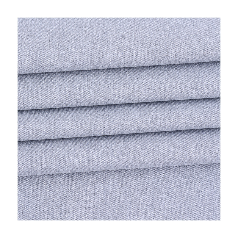 TR color spinning thickened twill four-sided elastic fabric high-end suit women's dress pants fabric autumn and winter in stock