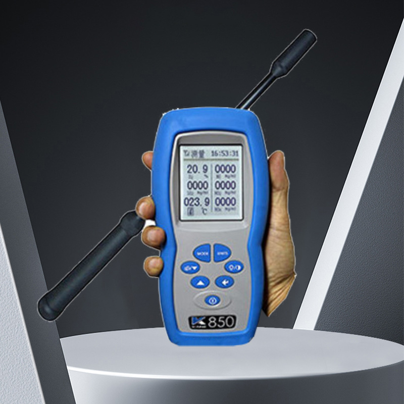 British Kane 850 Plug-In Remote Control Fast Flue Gas Analyzer Wireless Printing Flue Gas Detector