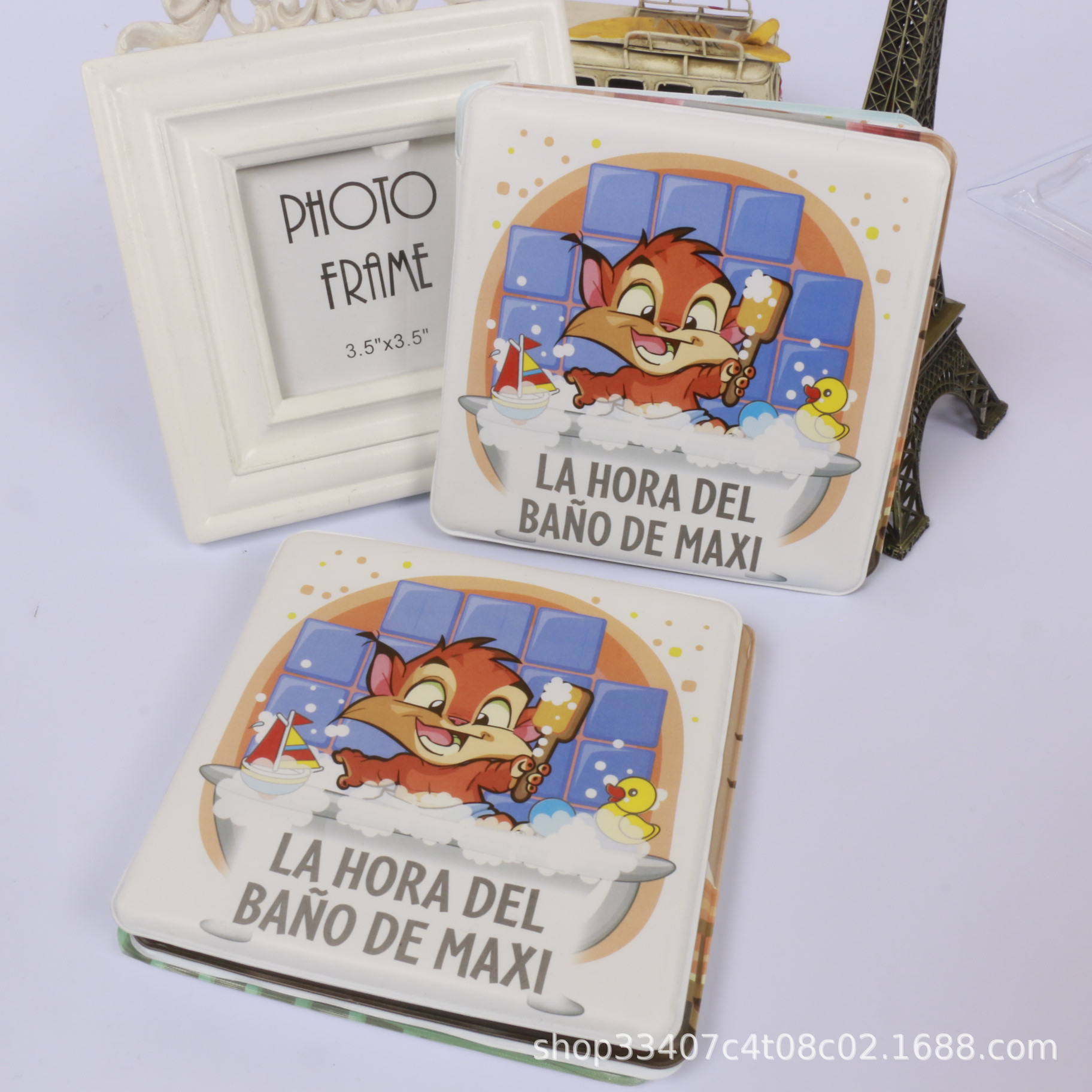 Children's Early Education Eva Bath Book, Tear-Resistant, Contains Bb, Changes Color When Exposed to Water, Toy Book Model 3, Educational for Infants and Toddlers