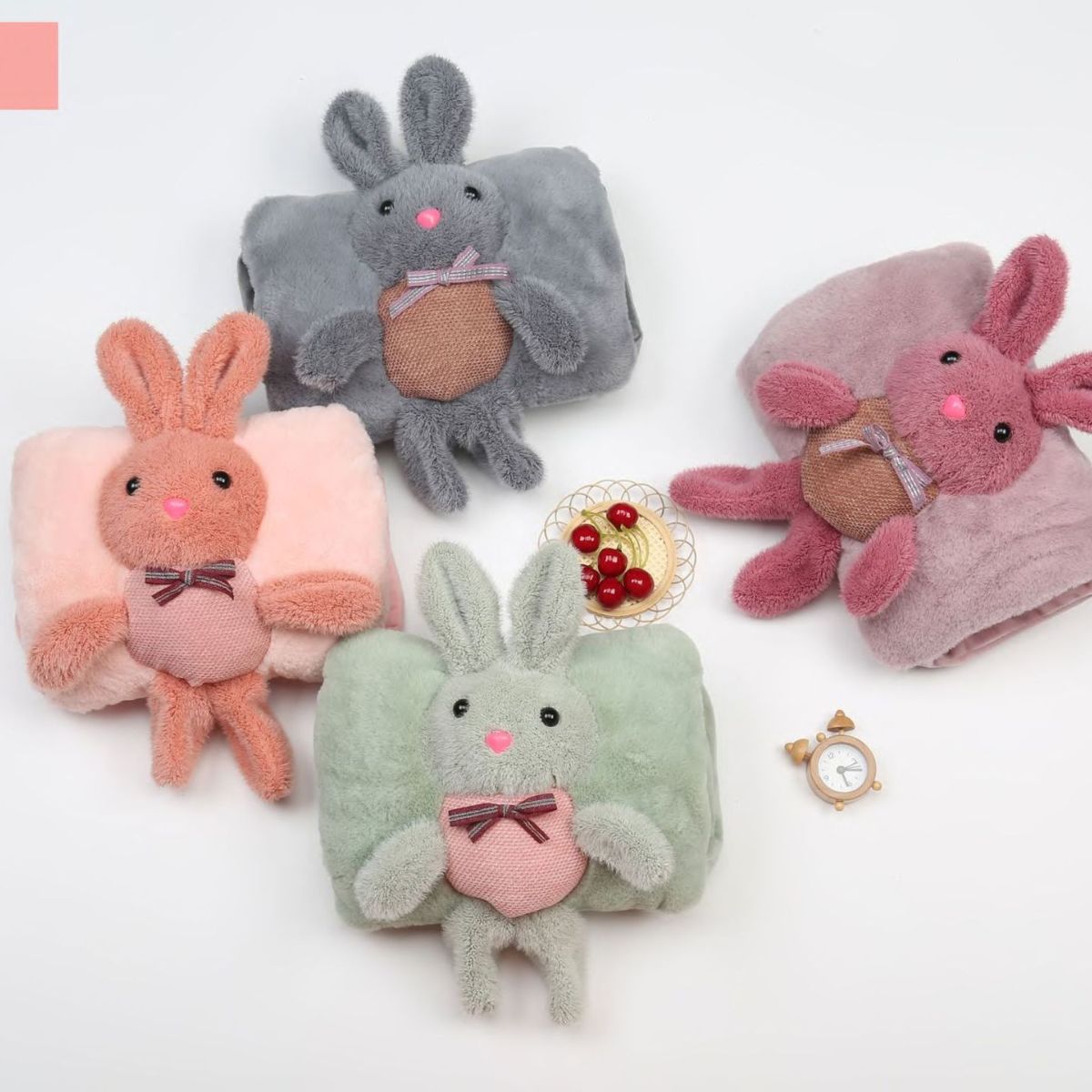 Double-sided gray rechargeable AC electronic small black technology heating household hand warmer in stock wholesale