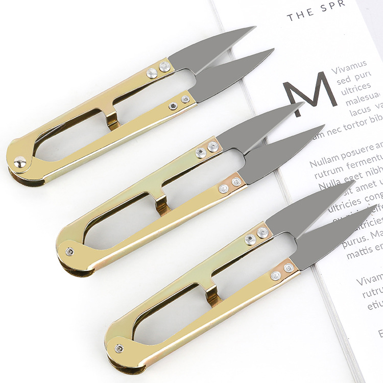 V-образные ножницы для резки нитей, оптовая продажа маленьких ножниц для шитья