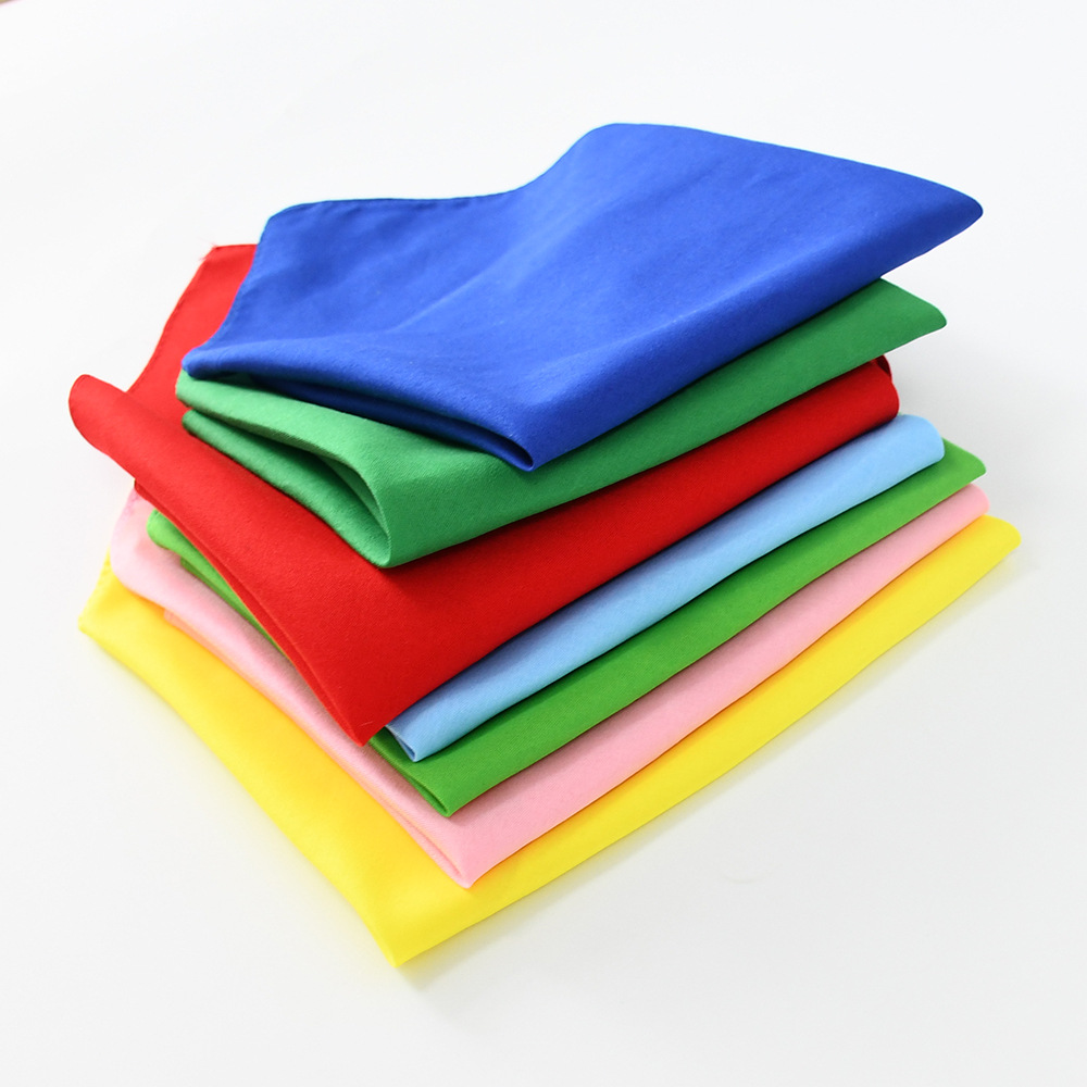 Simple Solid Color Pet Slipper Printed Dog Cat Scarf Multicolor DIY Adjustable Handsome Polyester Triangle Towel