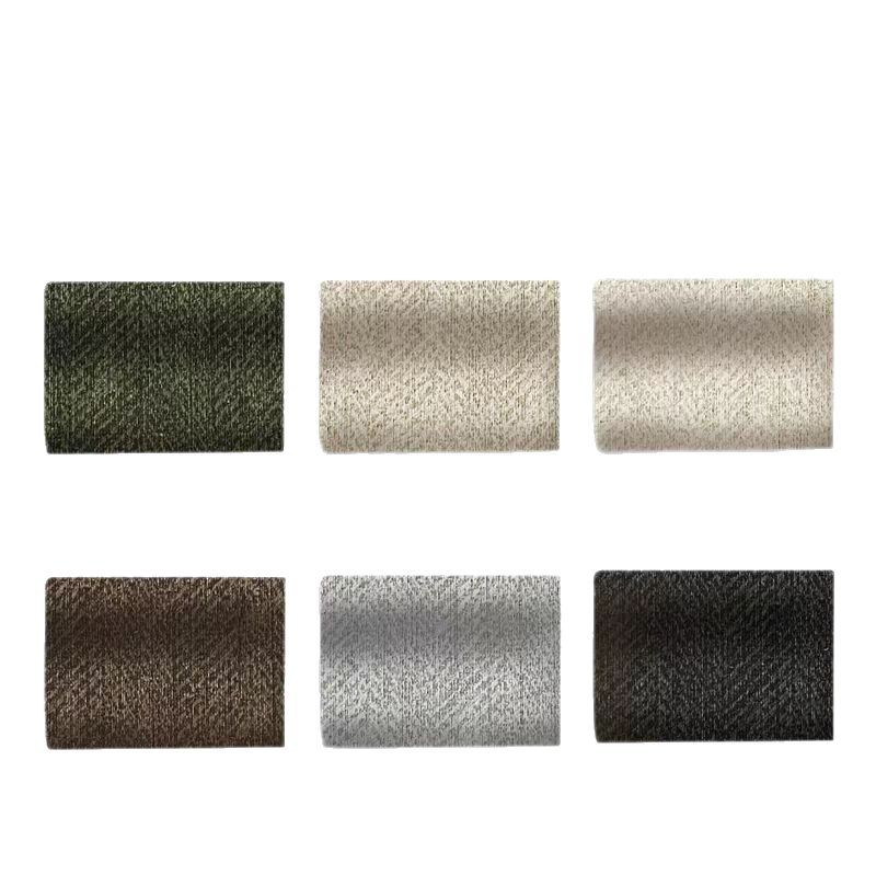 Toono Little Red Book Same Style American Style Retro Green Jacquard Chenille Full Shading Bedroom Living Room Balcony Shaoxing Curtain