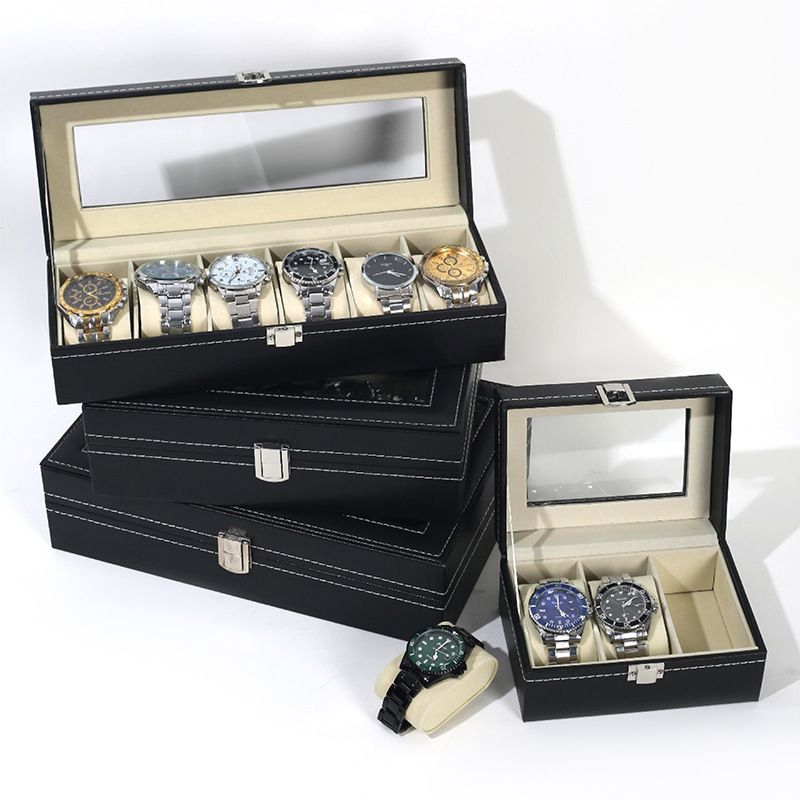 Leather Watch Box Watch Storage Box Watch Display Box Detachable Watch Case Watch Jewelry Bracelet Integrated Box