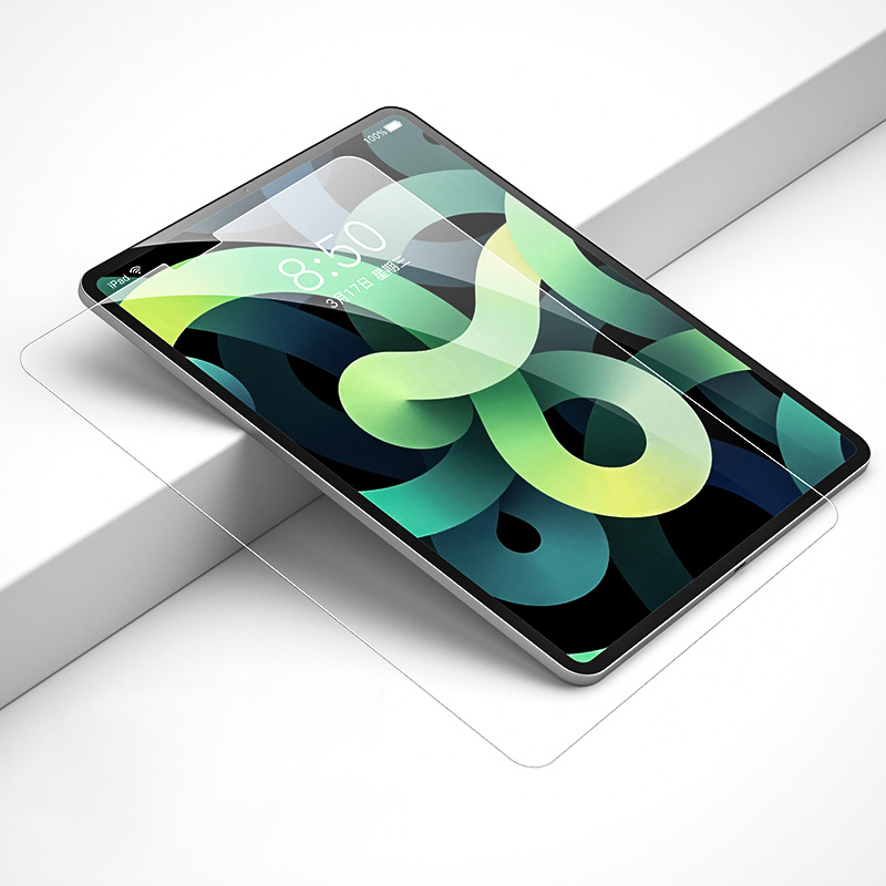For iPad9 tempered film full screen air5 blue light ipadpro11 Apple 12.9 flat protective film mini6