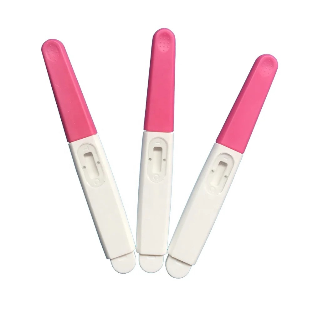 Cross-Border Export Foreign Trade English Pen Pregnancy Test Stick to Test Hcg Amazon Best-Selling Pregnancy Test Pen Hcg Midstream