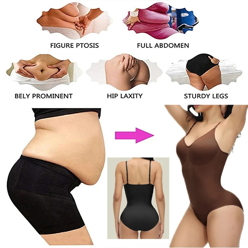 Shaping Clothes Seamless Abdominal Shaping Top Bracing Push-up Large Size Tunic Postpartum Waist Shaping Belly Shaping One-piece Underwear