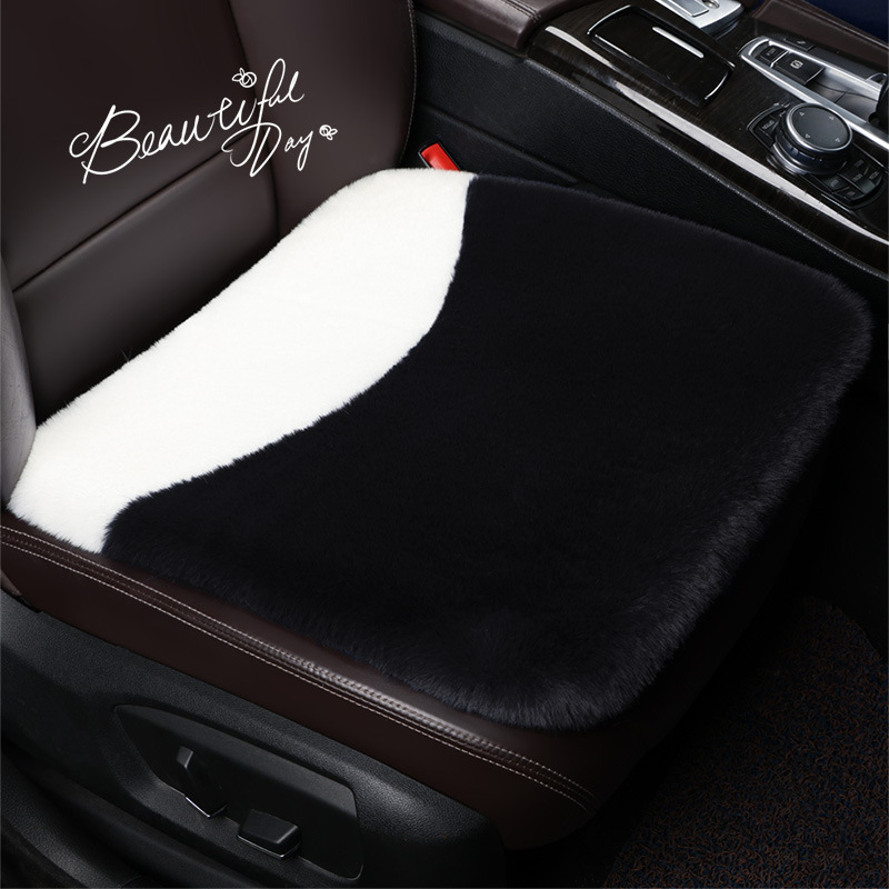 RF Winter Cat Claw Claw Plush Car Cushion High-end Warm Cute Cartoon Cushion Cross-border Interior Accessories Accessories