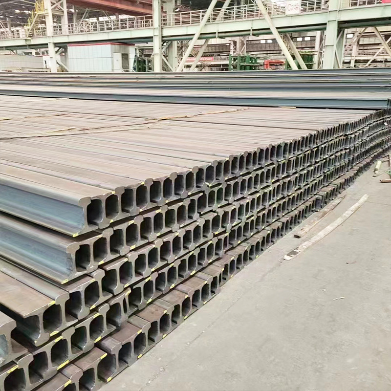 Q235 Steel Rail Light Rail Steel Manufacturer Spot Mining Train Rail Steel Punching Cutting Heavy Machinery Rail