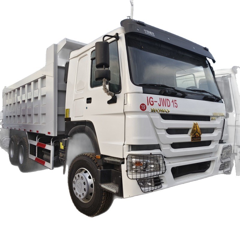 Cross-Border Supply of Howo Dump Truck 10-Wheel 375 Dump Truck 371 Horsepower Sinotruk Rear Dump Truck