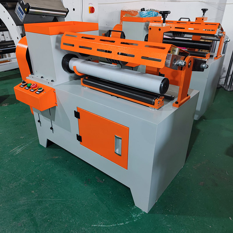 Qida Seiko Multi-knife Automatic Paper Tube Cutting Machine Pneumatic Paper Tube Slitting Machine Paper Core Paper Tube Cutting Machine No Burr