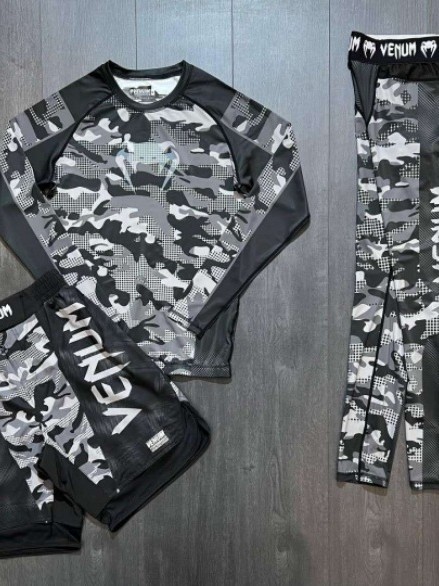 Sparring Training Suit Ufc Suit Men's Boxing Tight-Fitting Quick-Drying Clothing Muay Thai Fighting Short-Sleeved Shorts Gym Fighting