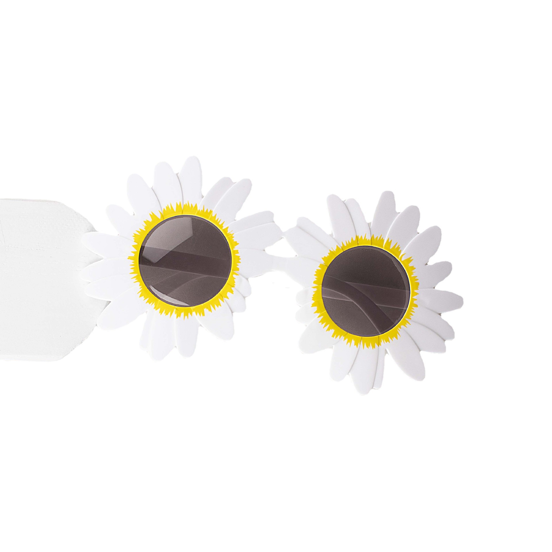 Decorative glasses party funny props sunflower daisy flower shape photo props plastic shape sunglasses