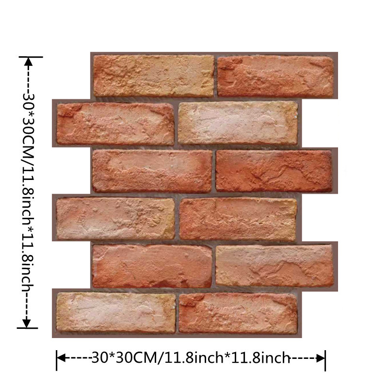 3D стерео наклейки для стен, самоклеящиеся, водонепроницаемые и антиударные для ресторанов