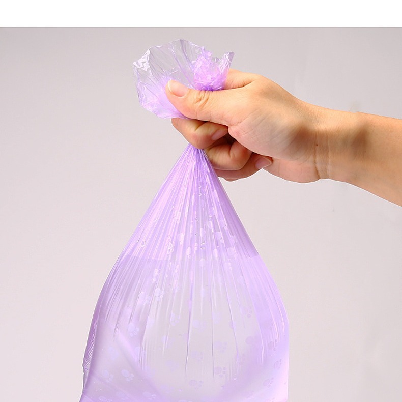 Cross-Border Pet Waste Cleaning Bags with Break-Point Design for Small Paw Prints, Available in Multiple Colors, Suitable for Cats and Dogs When Going Out