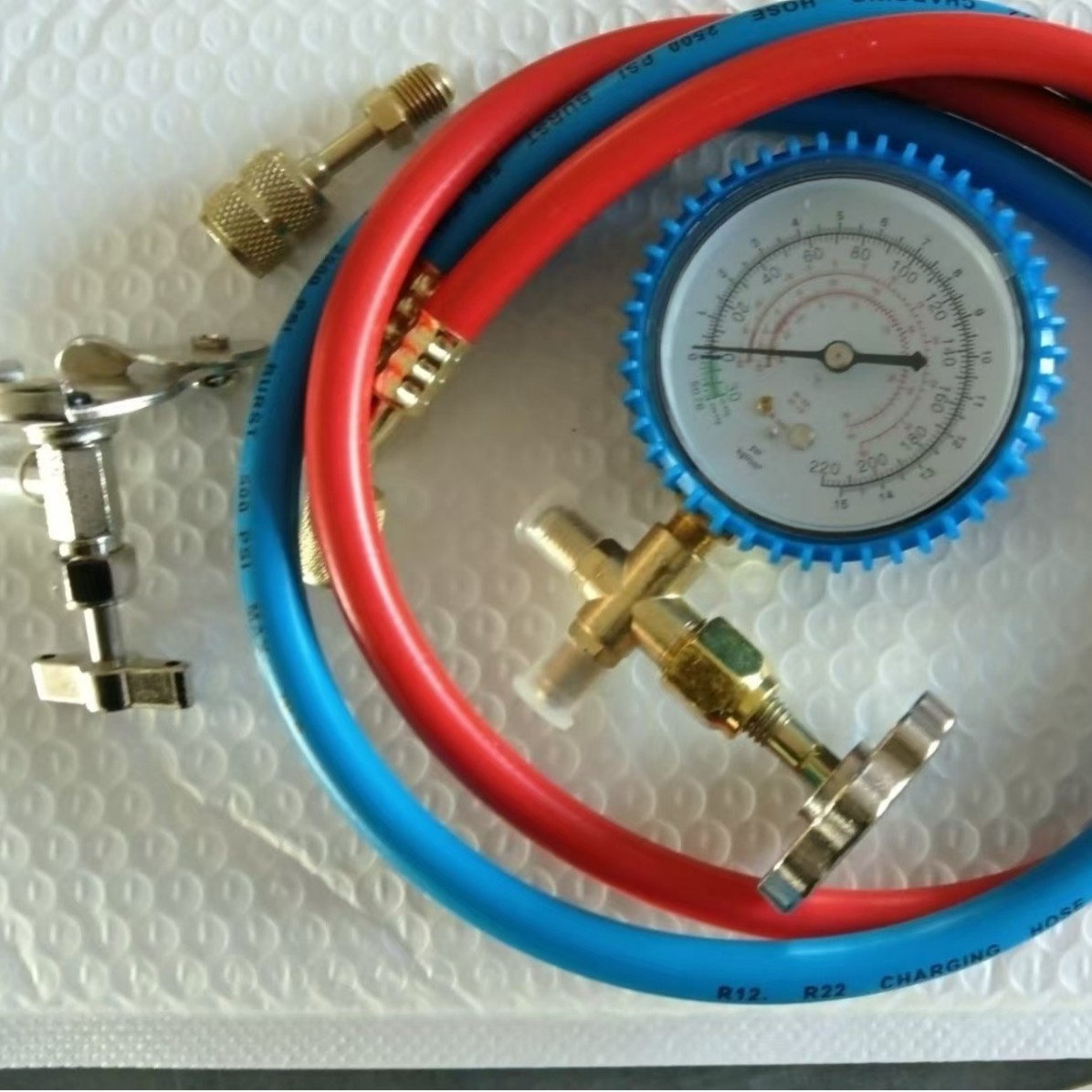 Fluoride Tool suit Fluoride Tool Truck suit Car Snow Freon Refrigerant Meter Car Connector