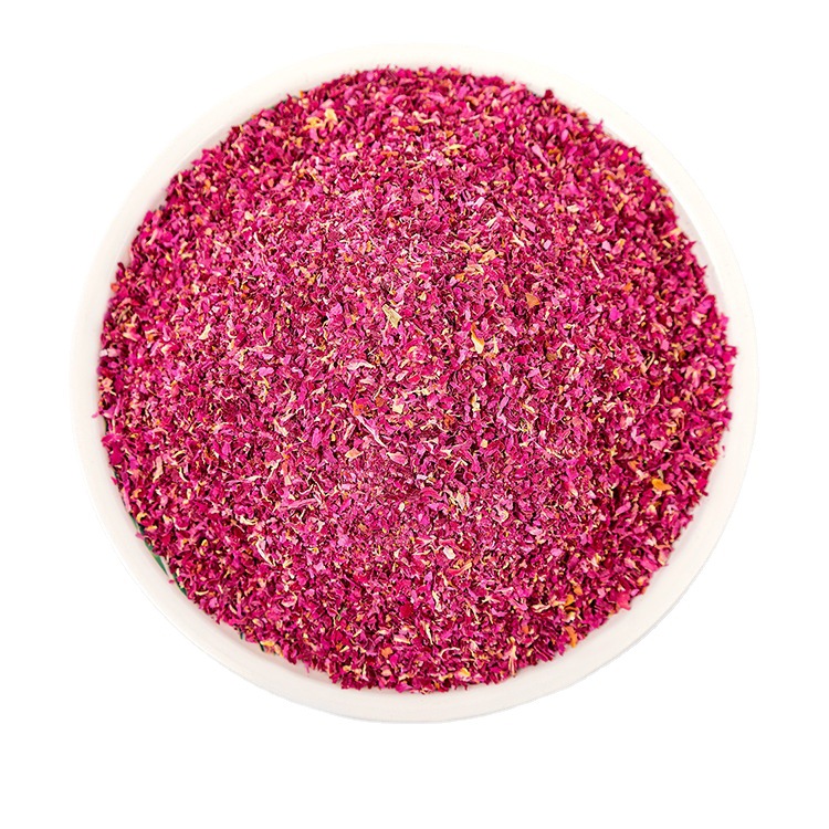 Edible rose petals low temperature drying origin direct wholesale edible Pingyin rose broken