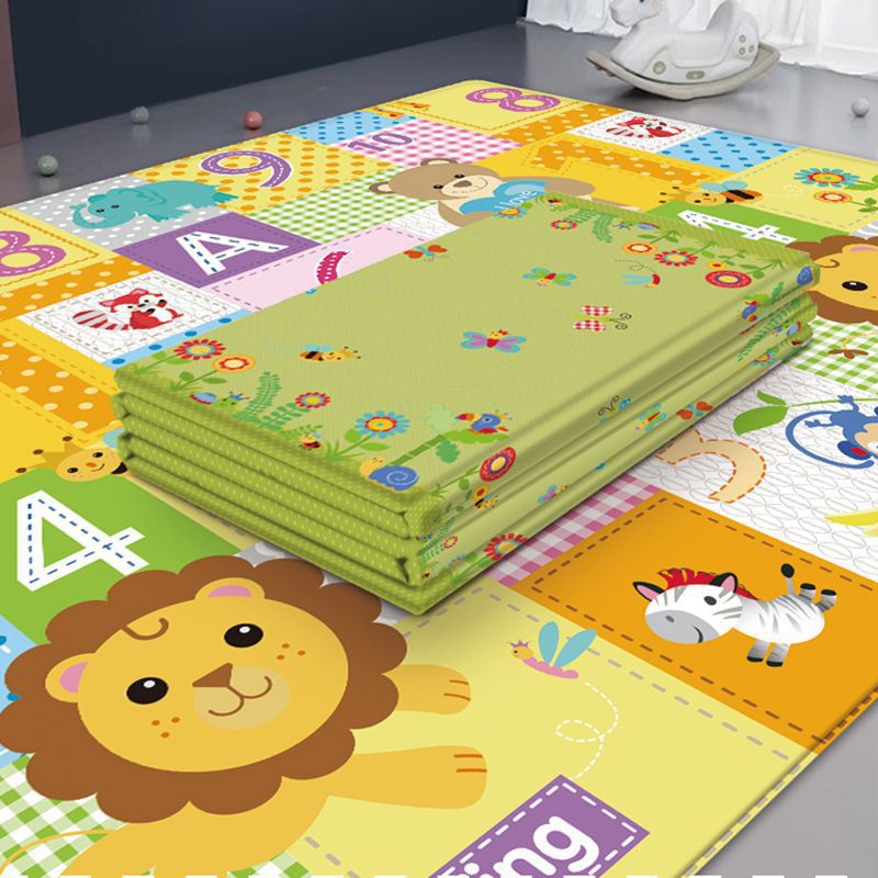Huaying Double-Sided Baby Climbing Mat Baby Living Room Climbing Mat Household Folding Carpet Children's Floor Mat for Hair