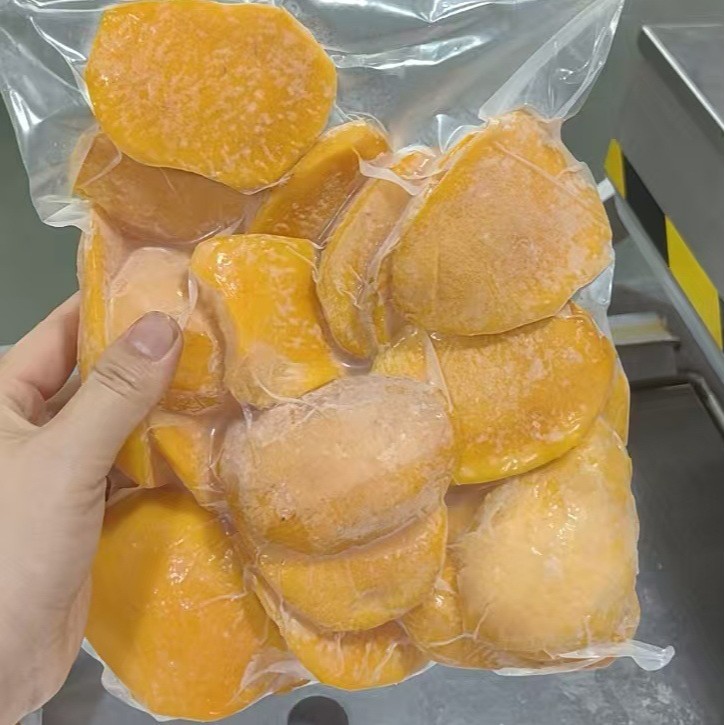 Thai Fresh Frozen Mango Meat Catering Baking Milk Tea Special Small Taifeng Frozen Mango Cubes Quick-Frozen Mango Wholesale