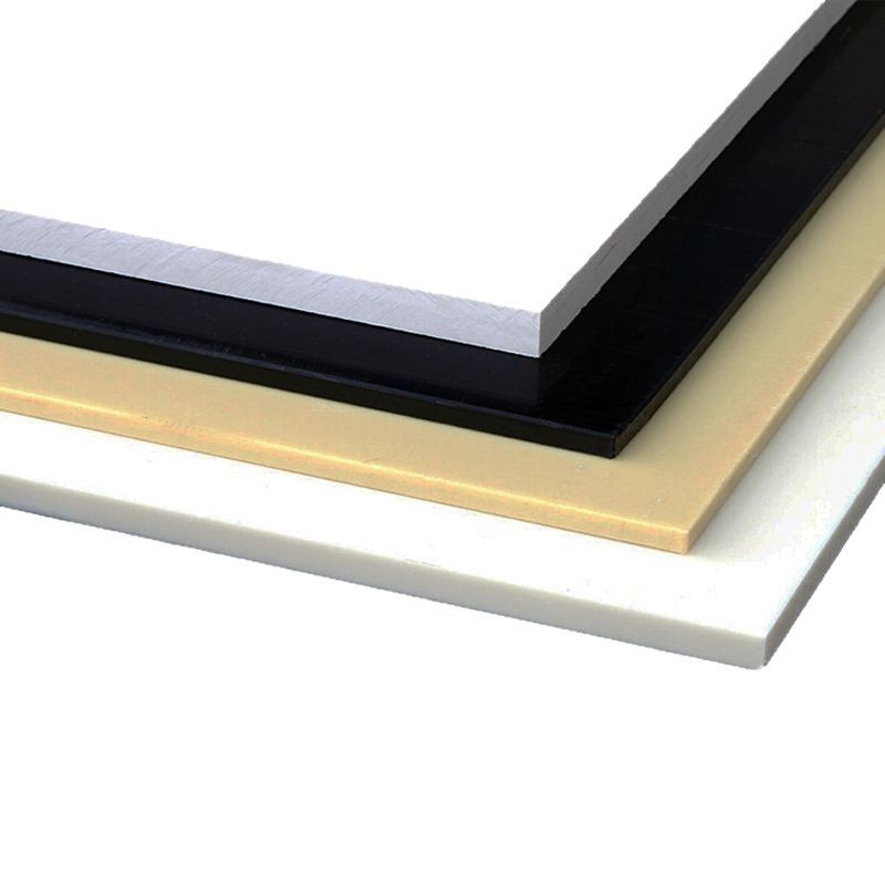 Customized Manufacturer Wholesale White Pe Sheet 1-400mm Thick High Density Waterproof and Wear-Resistant Black White Pe Sheet