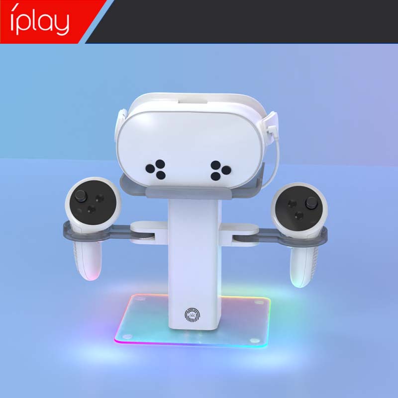 Suitable for 0-Quest VR series VR charging storage rack compatible with a variety of VR equipment handle storage desktop