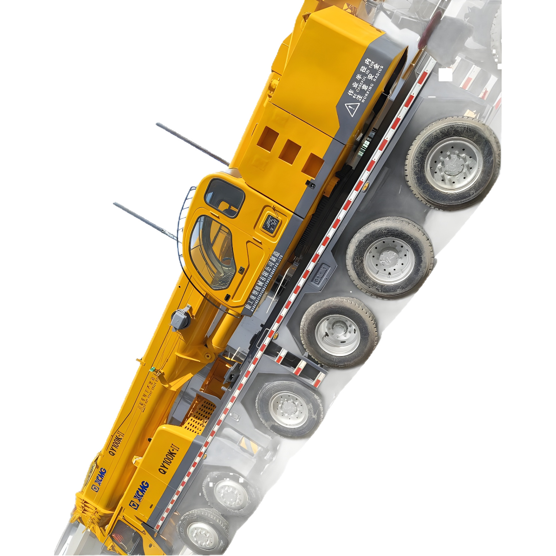 Foreign Trade Direct Sale Used 100 Ton Xcmg Truck Crane Xcmg100K Crane