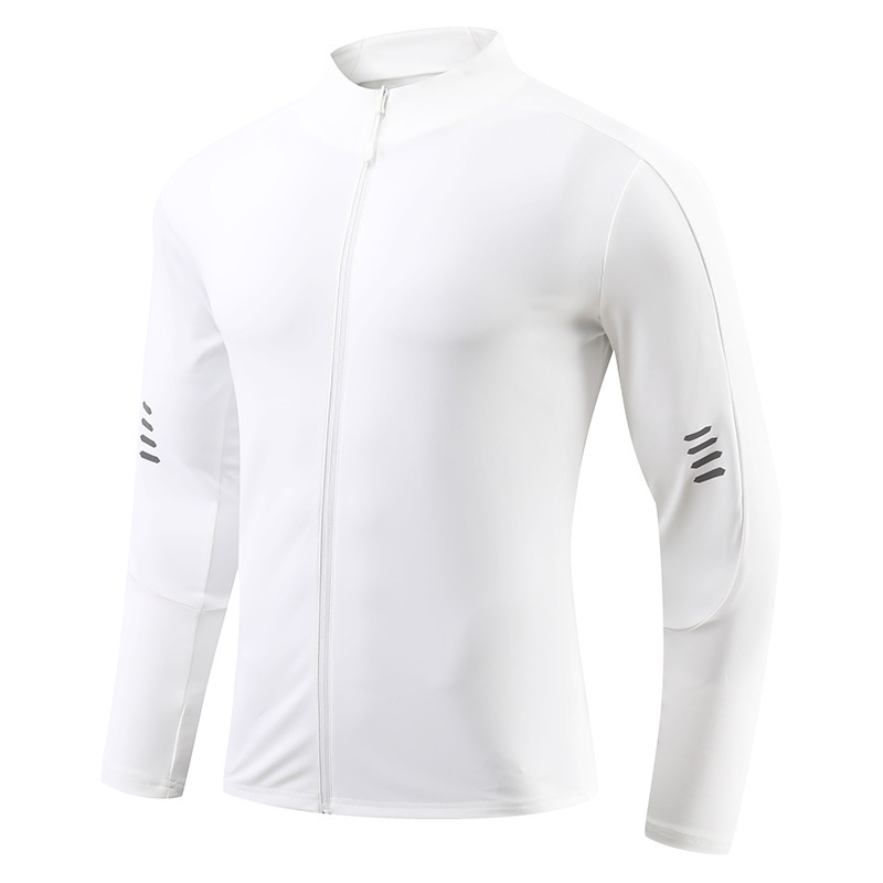 Autumn Men's Sports Jacket Outdoor Quick-Dry Zip-Up Fitness Wear Loose Casual Running Jacket Versatile