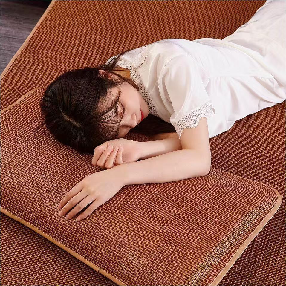 Rattan Pillow Sheet Summer Pillowcase Cool Pillow Mat Summer Adult Pillowcase Children's Rattan Pillow Sheet