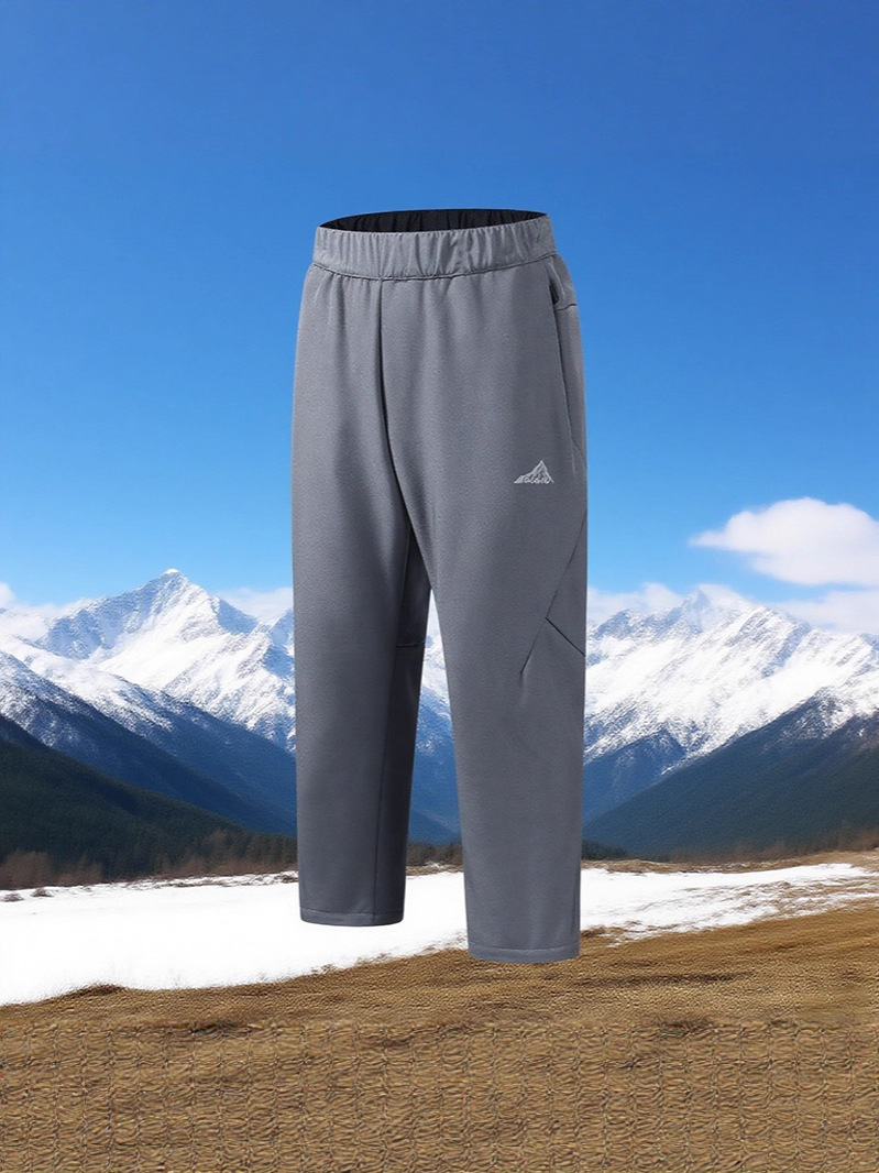 Winter Outdoor Soft Shell Pants for Boys and Girls Warm Waterproof Windproof Charge Pants Children's fleece-lined Thickened Mountain Climbing Snow Pants