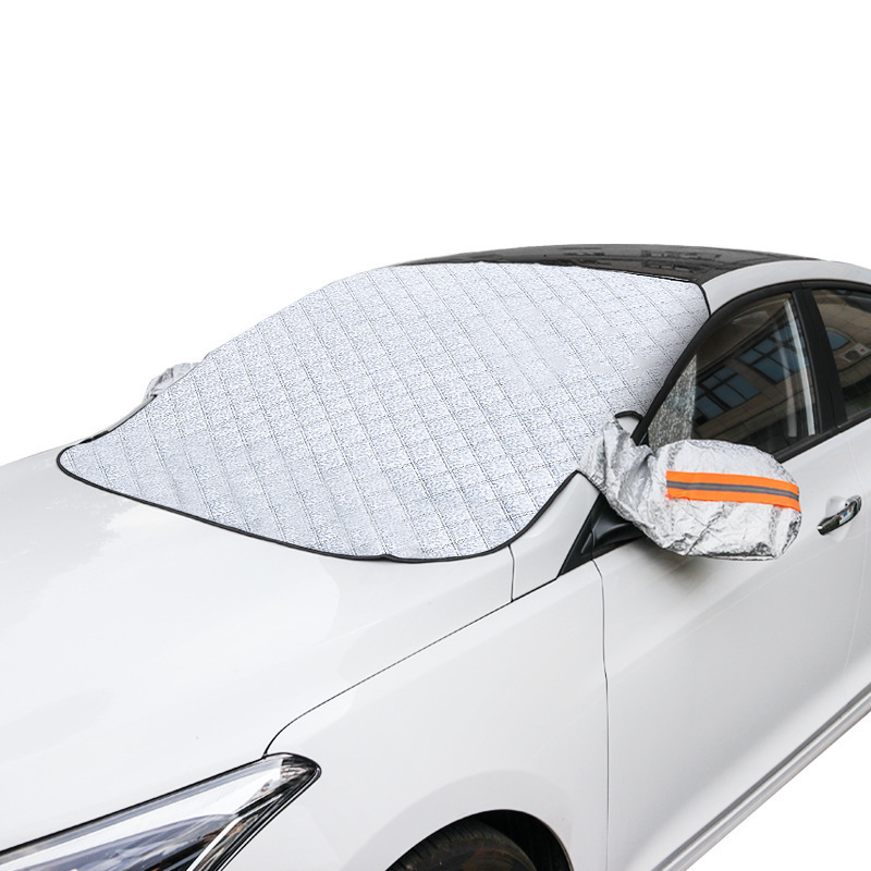 Car magnetic sunshade front windshield sunshade summer heat insulation sunshade car supplies sunshade