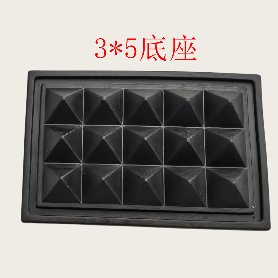 Manufacturer Supplies Pvc 3*3 Foot Nails, Plastic Luggage Base Foot Pad Accessories, Sewing Anti-Slip Foot Nails Wholesale