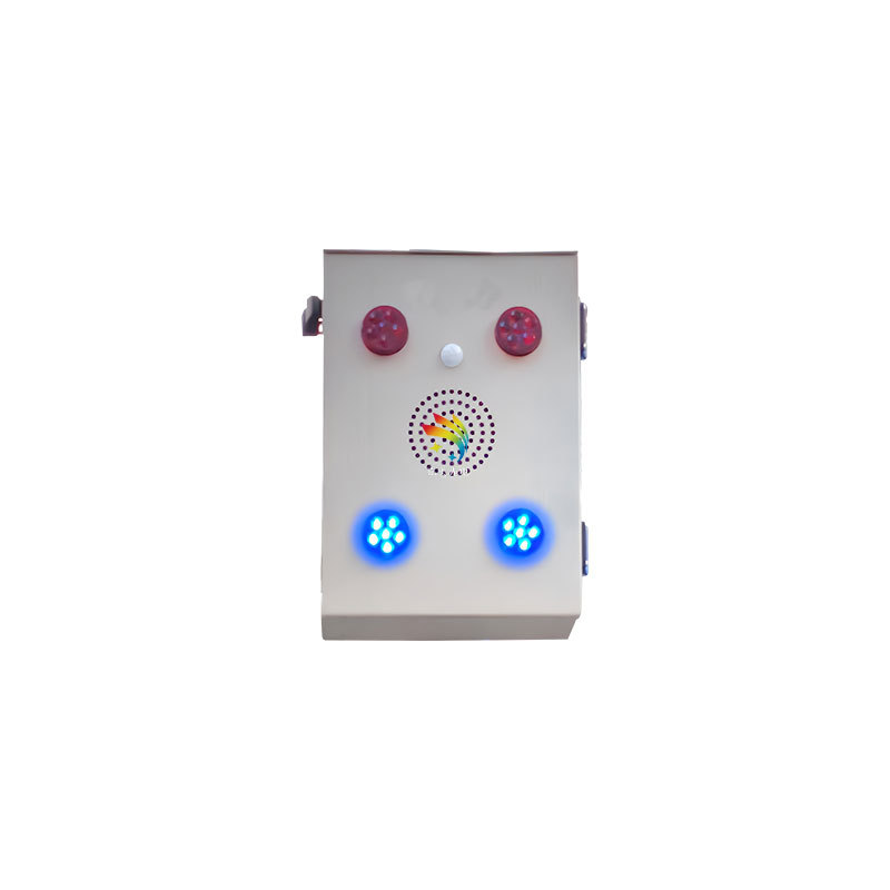 Solar Voice Flash Warning Equipment Pedestrian Sensor Sound and Light Alarm Construction Site Anti-Drowning Reminder