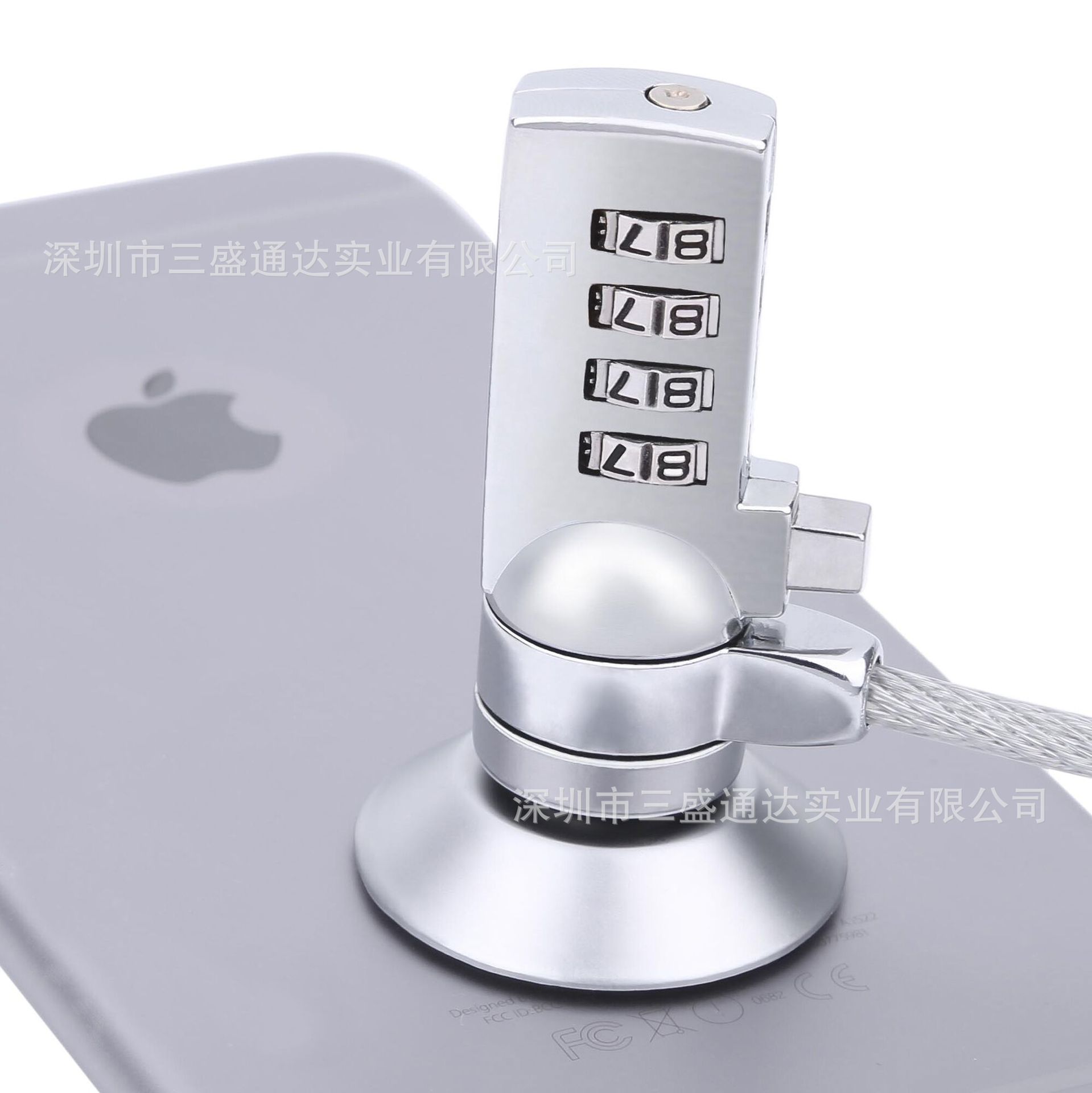 Anti-theft computer lock board computer notebook anti-theft lock computer anti-theft lock hole base round