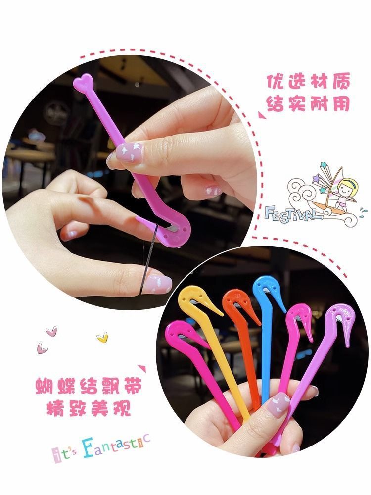 Hair Dismantling Artifact Children's Disposable Rubber Band Cutter does not hurt hair cutting rubber band hair rope hair accessories hair removal device
