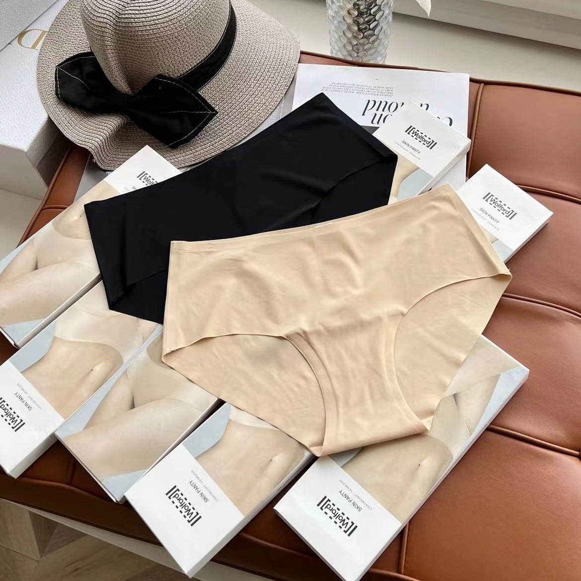 Special Clearance Wolford Wolford Underwear Intimates Set Seamless Push-Up Bra Stereo Steel Ring Thin Cup