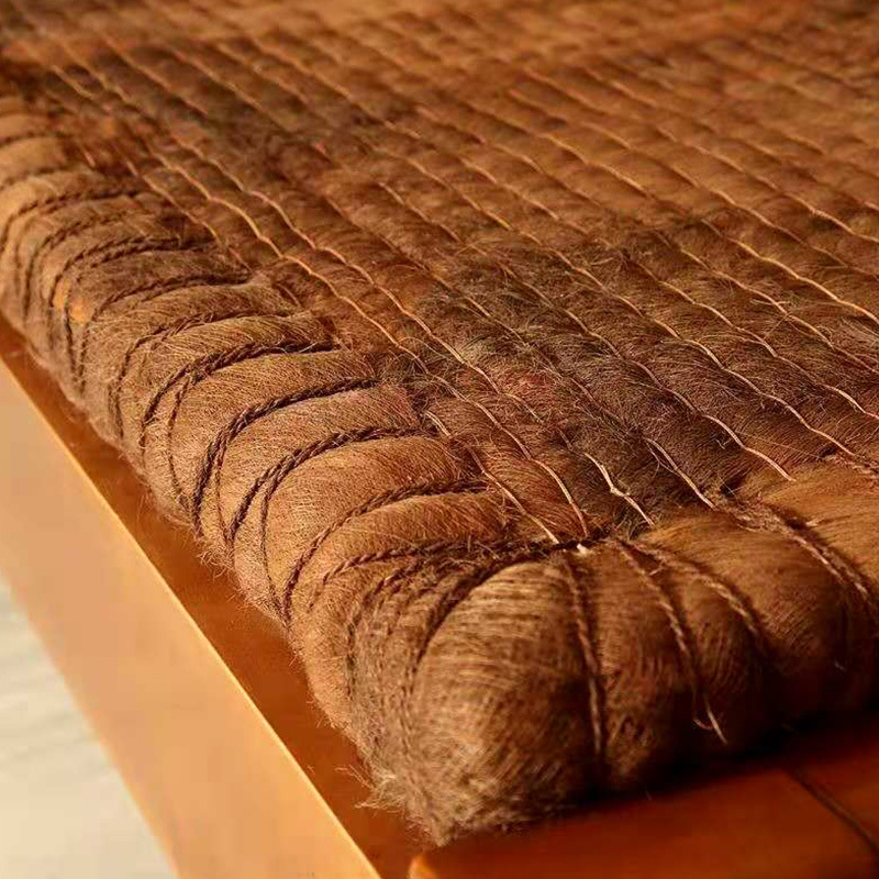 Mountain Brown Mattress New Adult Knitted Jacquard Brown Mat Mattress Modern Simple Bedroom Hotel Mattress Woven Wholesale