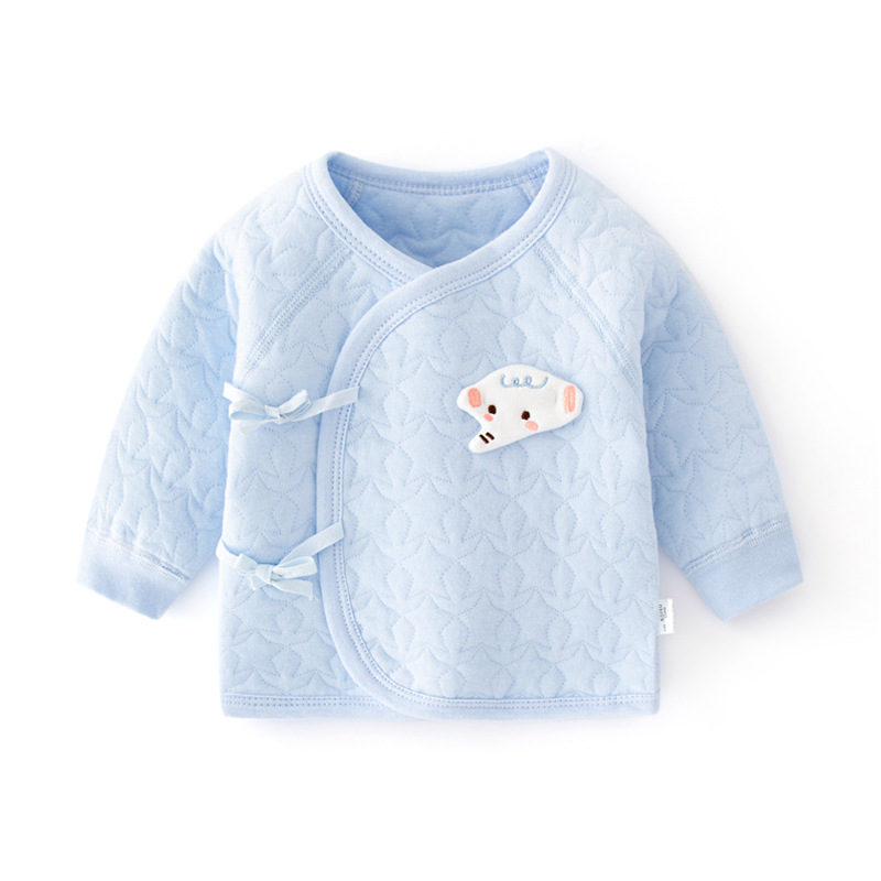 Half-Back Clothes Newborn Baby Autumn and Winter Cotton Newborn Baby Clothes Winter Thickened Warm Newborn Cotton Top