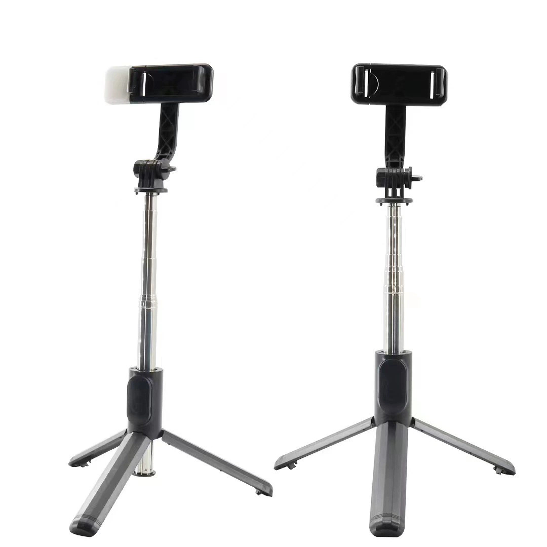 Popular Q07 Mobile Phone Selfie Stick Live Broadcast Mobile Phone Tripod Bluetooth Remote Control Photo Travel Outdoor Selfie Artifact