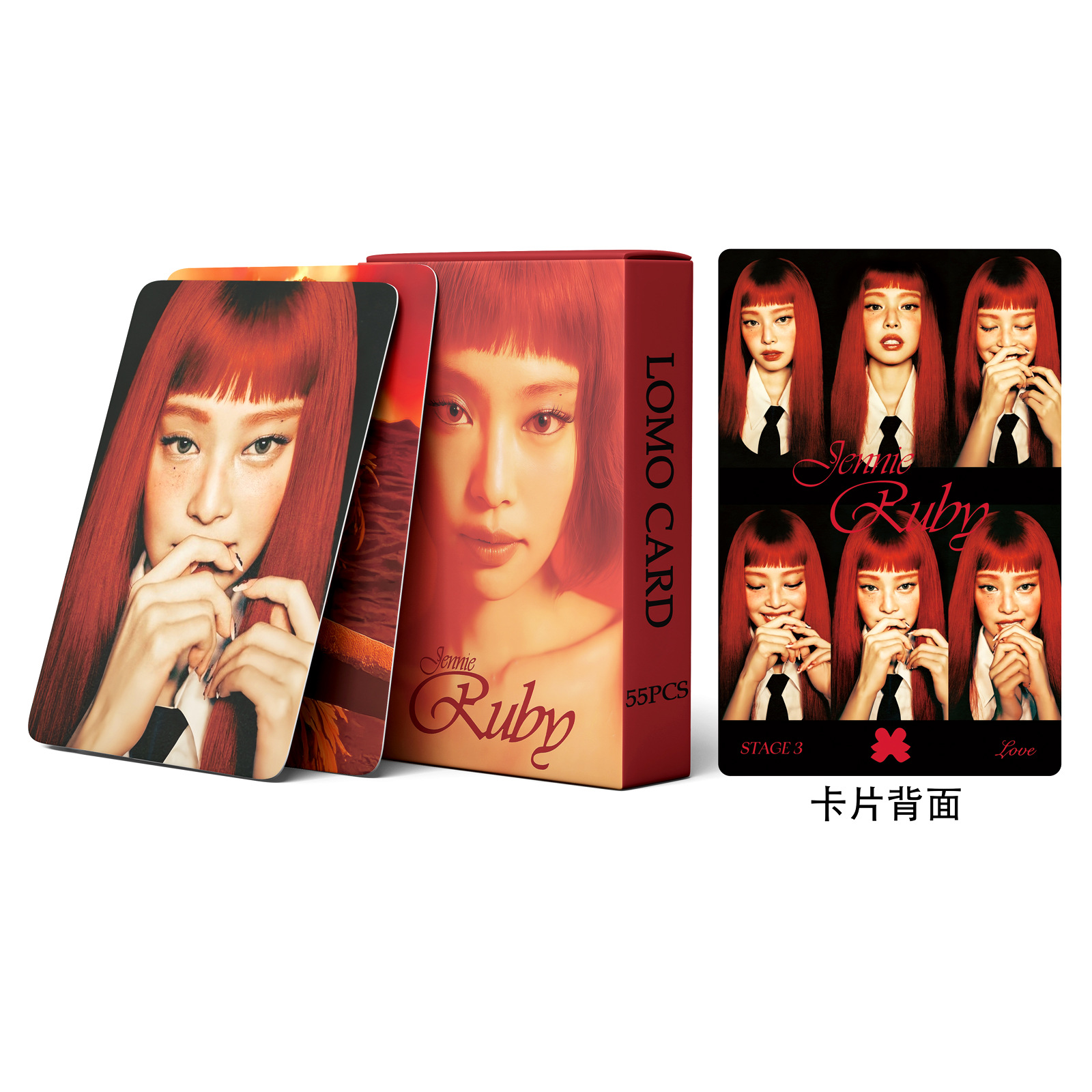 55 Pieces of Jin Zhini Cards Ruby Cards