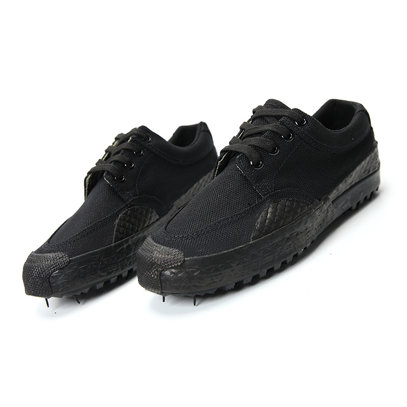3537 Genuine Liberation Shoes for Men and Women, Non-slip Labor Protection Shoes, Canvas Hiking Rubber Shoes, Low-top Wear-resistant Construction Site Labor Shoes