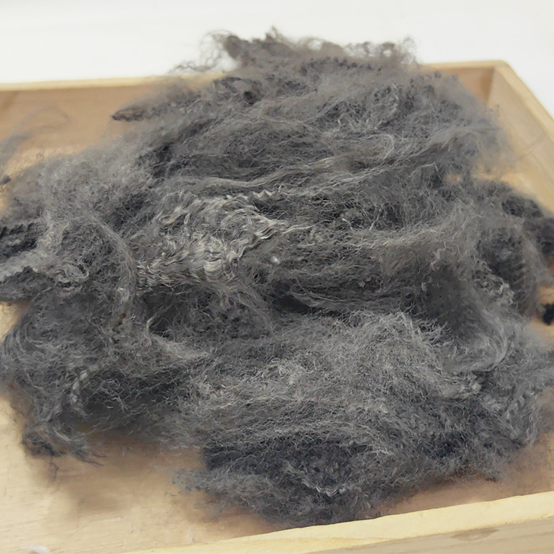 Coffee Color Pla Polylactic Acid Short Fiber Corn Fiber 3D*51, Weed Cloth Non-Woven Fabric, Low Spot Price