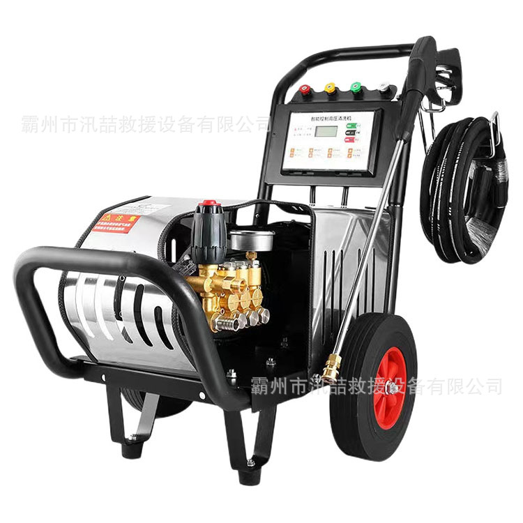 Industrial and commercial car washing machine school playground ground carpet dirt washing high pressure cleaning machine high pressure ship washing